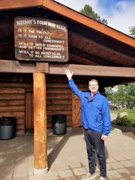 Kevin Sommers' Idaho Rotary Park visit
