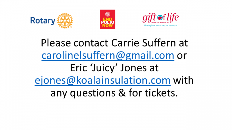 Oct 27th - Rotary Club of Raleigh's Fall Fundraiser & YP Networking Event
